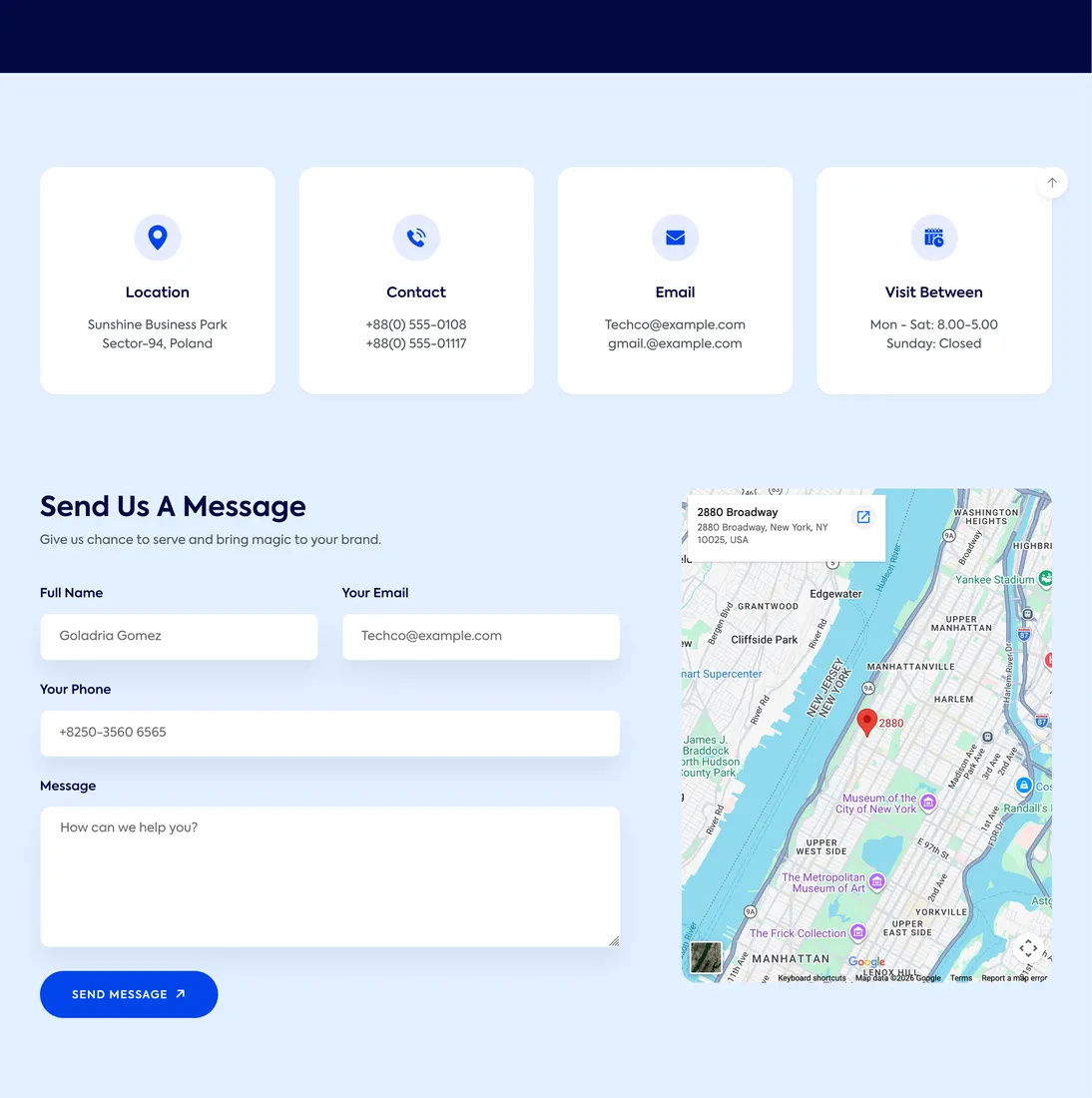 Privacy Policy page image