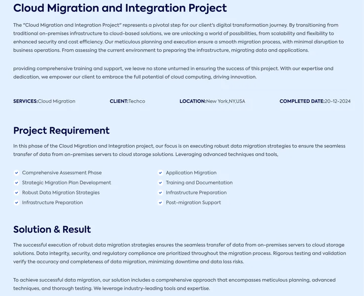CRM and Automation Dashboard project image